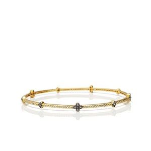 Freida Rothman Signature clover station bangle